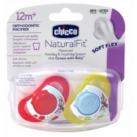 Chicco Hard Shield Orthodontic Pacifiers - 12M+