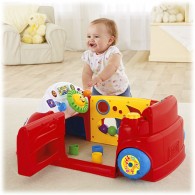 Fisher Price Laugh & Learn Smart Stages Crawl Around Car in Red