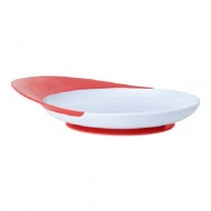 Boon CATCH PLATE With Spill Catcher in Light Purple & Red