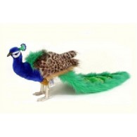 Hansa Toys Peacock Medium 10''