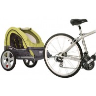 Instep Sync Bicycle Trailer - Green/Gray