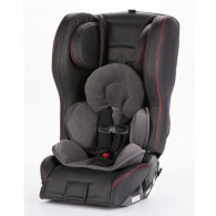 Diono Rainier 2 AXT Sport Latch All in One Convertible Car Seat - Black Red Leather