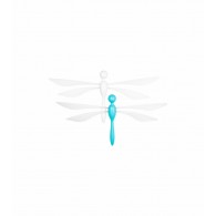 Boon Fli Ceiling Mounted Dragon Fly Mobile 2 Pack in Blue Raspberry & Coconut