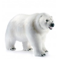 Hansa Toys Hansatronics Mechanical Polar Bear Lifesize Walking