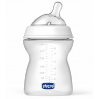 Chicco NaturalFit 8 oz Stage 1 Bottle, Medium Flow - 2M+