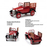Airflow Collectibles Deep Burgundy Pedal Truck