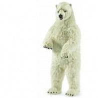 Hansa Toys Hansatronics Mechanical Animated Polar Bear, Lifesize, Standing