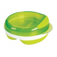 OXO Tot Divided Feeding Dish in Green