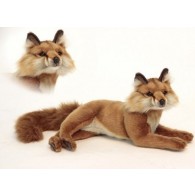 Hansa Toys Red Fox Laying 15in