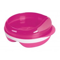 OXO Tot Divided Feeding Dish in Pink