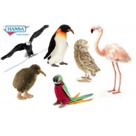 Hansa Toys Owl, Bubo, Gray