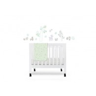 Tranquil Woods FITTED MINI CRIB SHEET