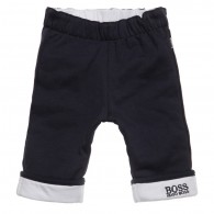 BOSS Baby Boys Pale Blue Jersey Reversible Trousers