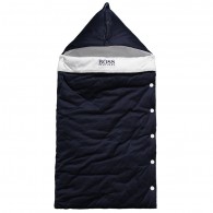 BOSS Exclusive to Childrensalon Blue Cotton Sleeping Nest (80cm)