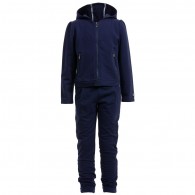 BOSS Girls Navy Blue Tracksuit with Hooded Jacket