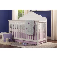 Flora 4-in-1 Convertible Crib with Toddler Bed Conversion Kit