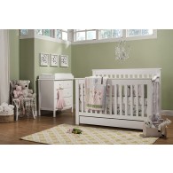Piedmont 4-in-1 Convertible Crib with Toddler Bed Conversion Kit