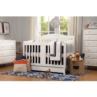 Richmond 4-in-1 Convertible Crib with Toddler Bed Conversion Kit