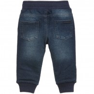 DOLCE & GABBANA Baby Boys Blue Soft Jersey Jeans