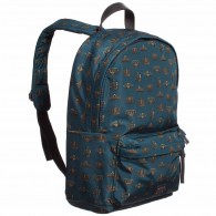 DOLCE & GABBANA Boys Blue Teal 'Crown' Backpack (36cm)
