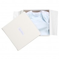DOLCE & GABBANA Boys Blue & White Cotton Vests (Pack of 2)