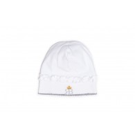 RB Royal Baby Organic Cotton Beanie Hat Super Soft Infant Cap (Snap and Dream)