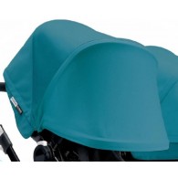 Bugaboo Donkey Duo Stroller, Extendable Canopy in Black/Ice Blue 