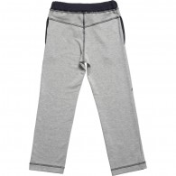 ROBERTO CAVALLI Boys Grey Jersey 'RC' Trousers