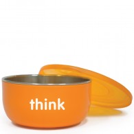 Thinkbaby BPA Free Cereal / Soup Bowl - Orange 