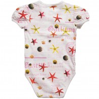 JOHN GALLIANO Baby Girls Pink Bodysuit, Hat and Bib Gift Set