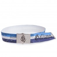 JOHN GALLIANO Boys Blue Cotton Belt