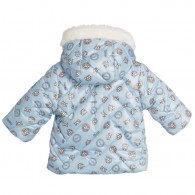 KENZO Baby Boys Blue 'Tiger' Print Padded Jacket