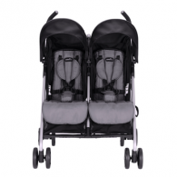 Minno Twin Double Stroller (Glenbarr Grey)