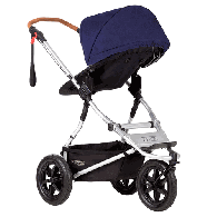 Mountain Buggy UJ, Terrain, Plus One Carrycot Plus Coral