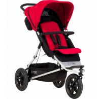 Mountain Buggy Plus One Double Stroller - Berry