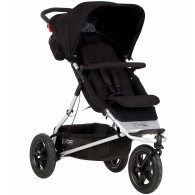 Mountain Buggy Plus One Double Stroller - Black