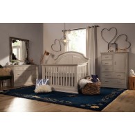 Oliver 4-in-1 Convertible Crib with Toddler Bed Conversion Kit