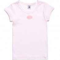 PETIT BATEAU Girls Pink T-Shirt Vests (Pack of 2)