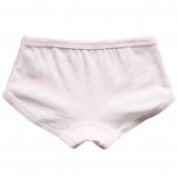 PETIT BATEAU Girls Pink Milleraies Stripe Cotton Shorty Pants