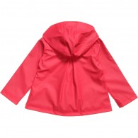PETIT BATEAU Girls Pink Raincoat
