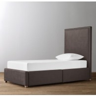 Sydney Upholstered Storage Bed-Belgian Linen