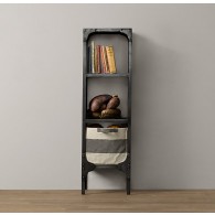 foundry metal cubby system - single