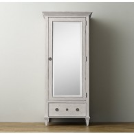 haylan single armoire with mirror door