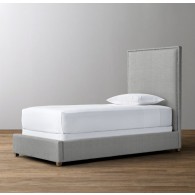 Sydney Upholstered Bed- Army Duck