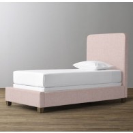 RH-Parker Upholstered Bed-Belgian Linen
