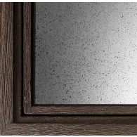 wood swatch - weathered grey with mirror