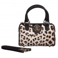 ROBERTO CAVALLI   Girls Leopard Print Shoulder Bag (18cm)
