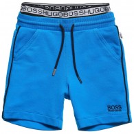   BOSS Baby Boys Turquoise Jersey Shorts