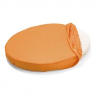 Stokke Sleepi  Fitted Sheet in Coral Straw 120 cm