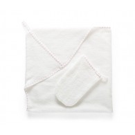 Stokke® Hooded Towel Pink Dots